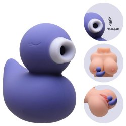 Duck - Pulsador e Vibrador Recarregável