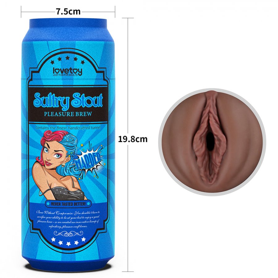 Comprar Masturbador Discreto Texturizado Vagina Morena | Pink Play Sex Shop