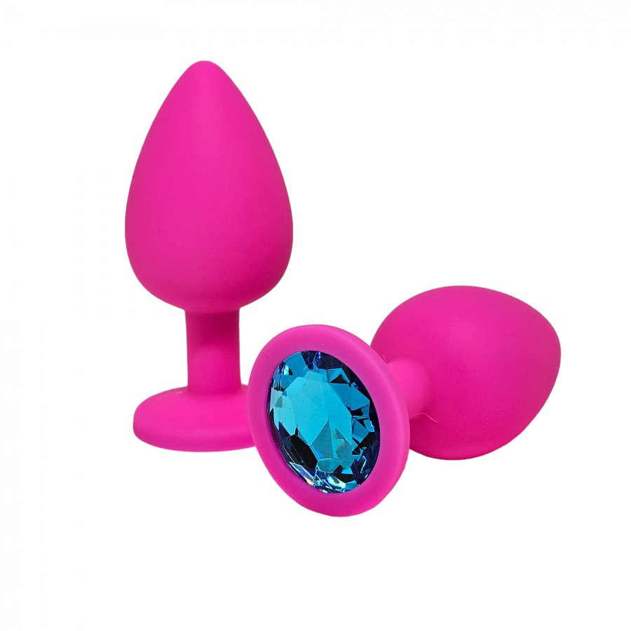 Foto do produto Plug Pink em Silicone - Grande