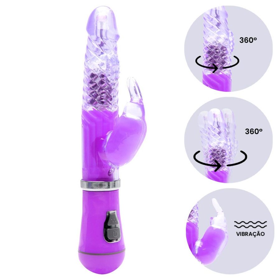 Foto do produto Vibrador Jack Rabbit Rotativo