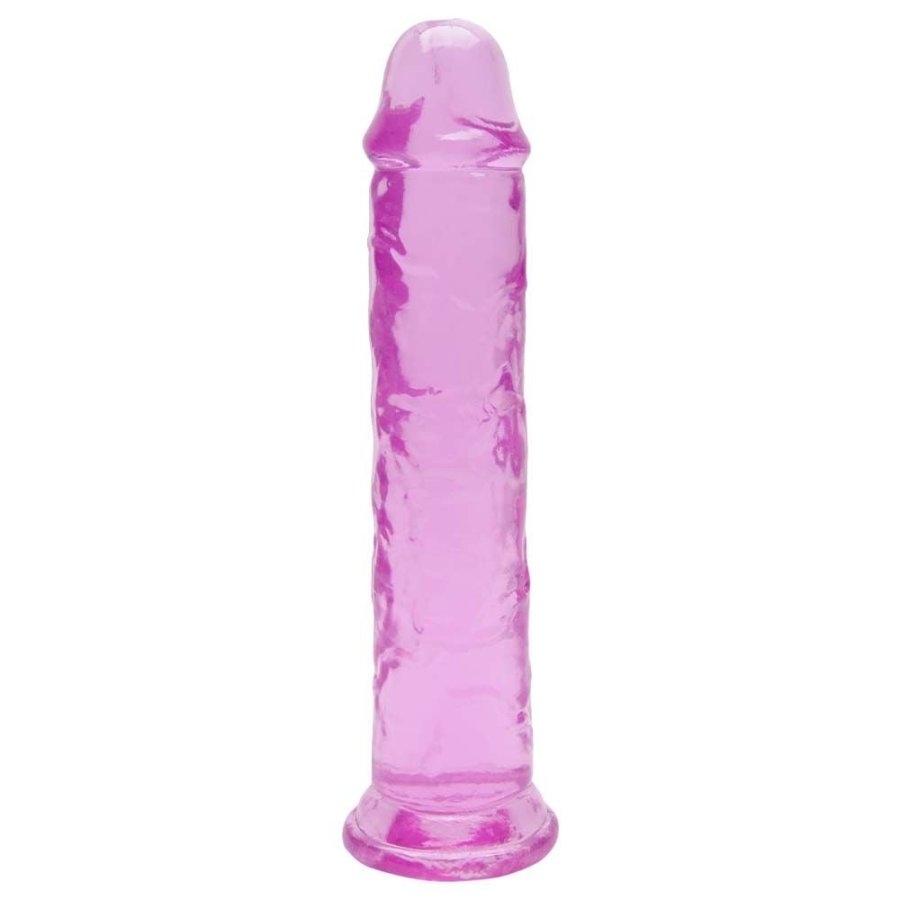 Foto do produto Dildo Transparente com Ventosa - Roxo