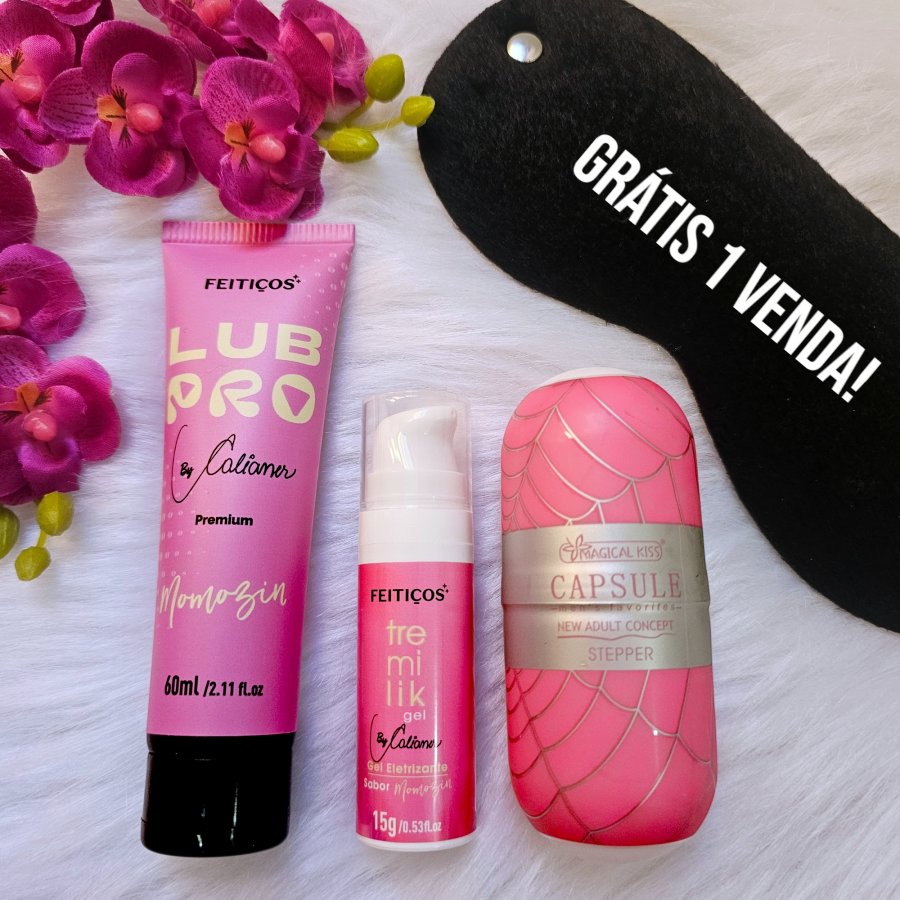 Foto do produto Kit Pink Secrets - Oral Inesquecível!